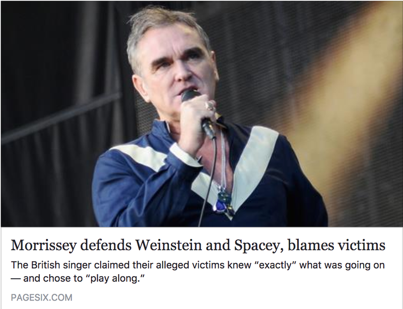 Illustration for article titled In Case Anyone Was Still Able To Listen To Morrissey Songs ...